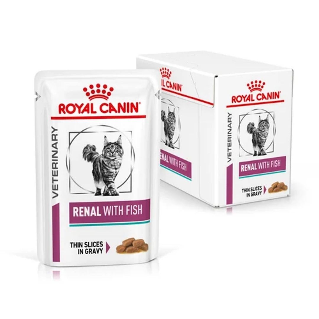 Pate Thức ăn ướt Royal Canin Renal cho mèo bị suy thận