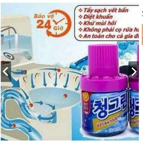 Chai thả bồn cầu khử mùi hôi
