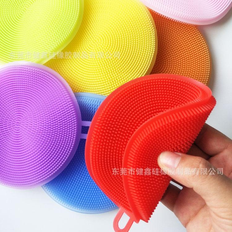 [GDSG135][Loại 1] Miếng Rửa Bát Chén Dĩa Silicon Tiện Lợi Cho Nhà Bếp - Có Lỗ Treo