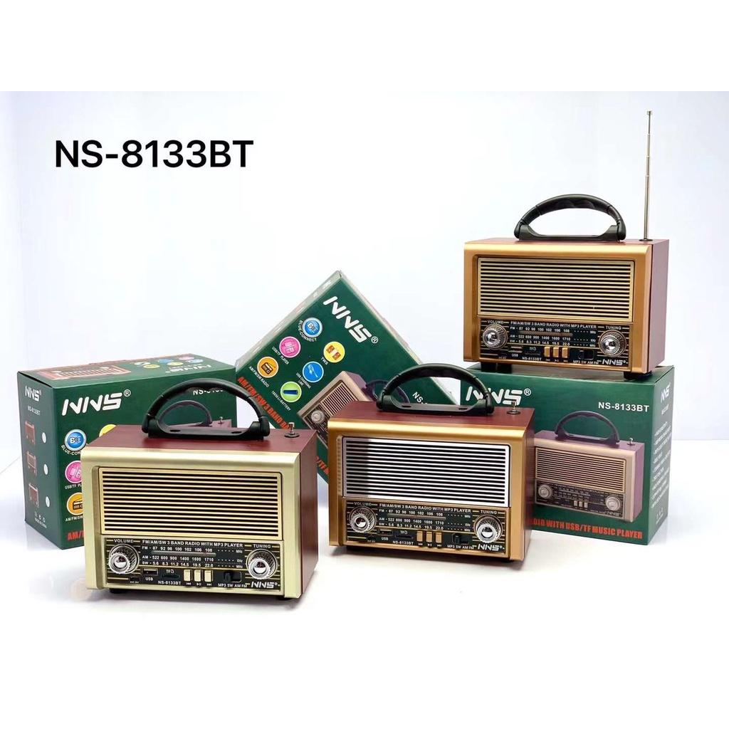 Đài FM Radio Bluetooth/USB/TF NNS NS-8133BT