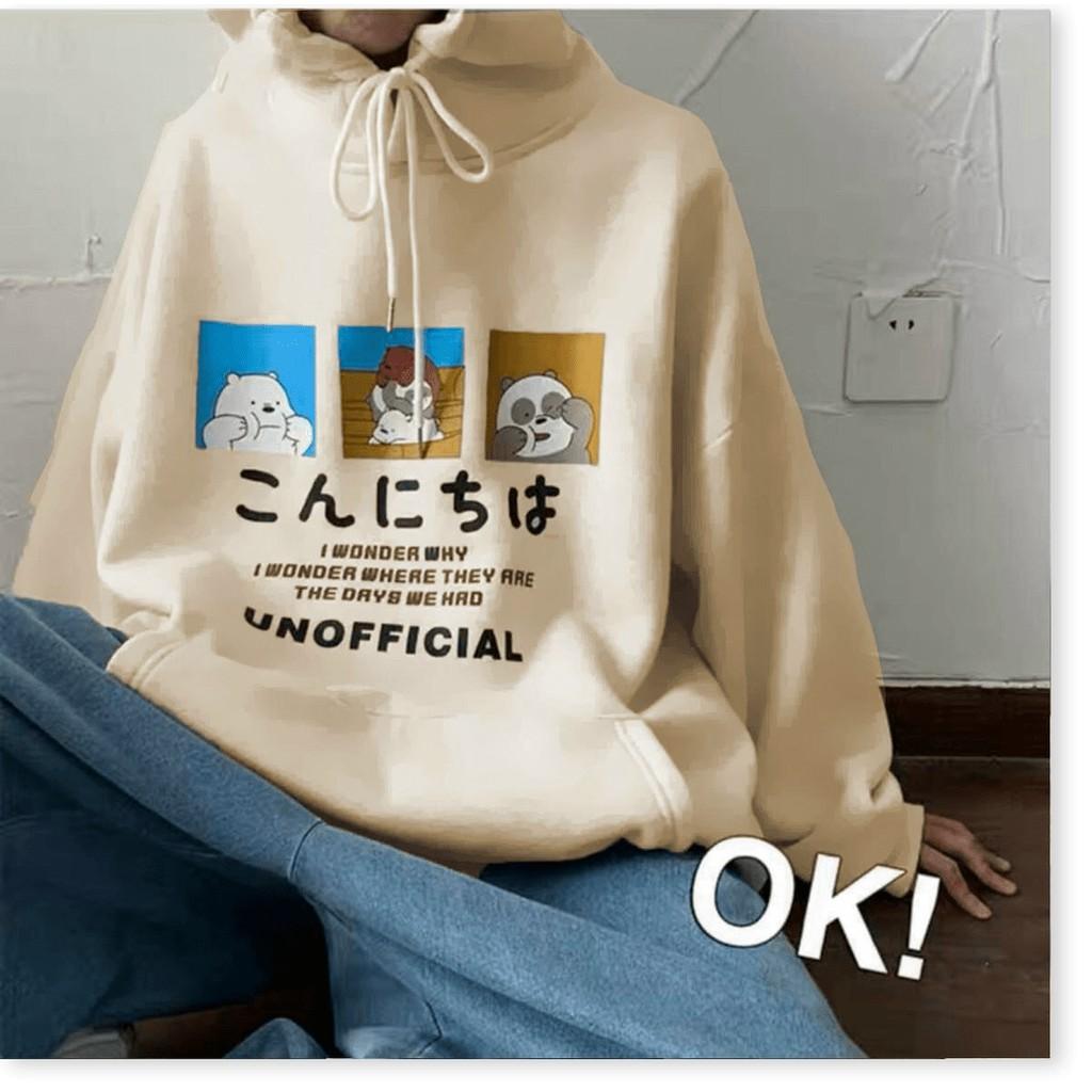 MN ÁO KHOÁC HOODIES NAM NỮ,CHẤT LIỆU VÃI NĨ THOÁNG MÁT,THIẾT KẾ HỌA TIẾT SIÊU XINH