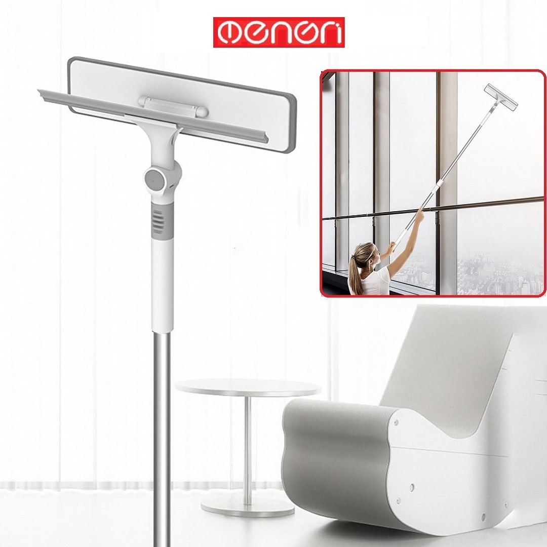 Cây Lau Kính Chuyên Dụng 2 Trong 1 Dài 150cm Có Thể Điều Chỉnh Tăng Giảm - OK03