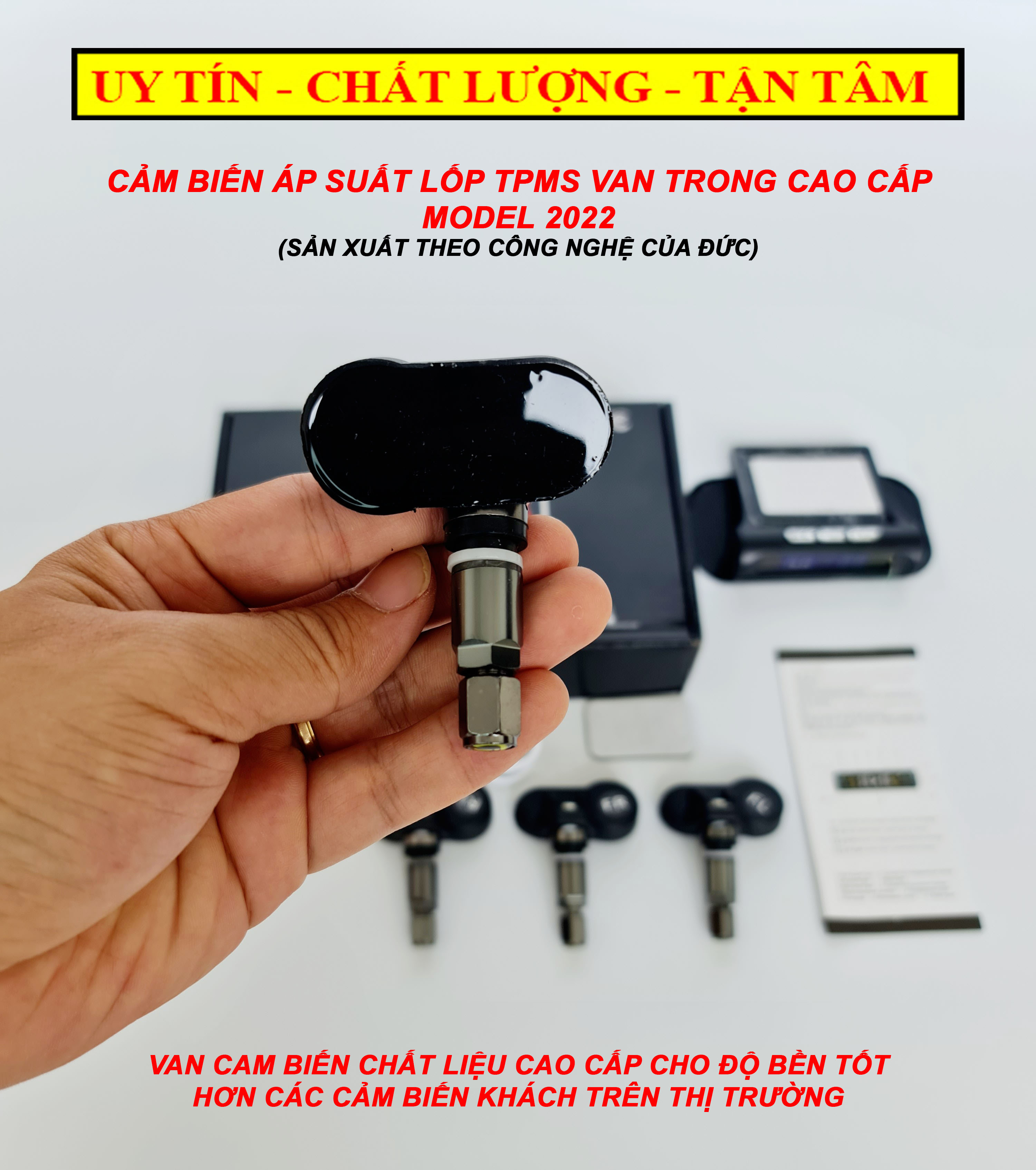 Cảm biến áp suất lốp TPMS Van trong, Van trong Android cao cấp