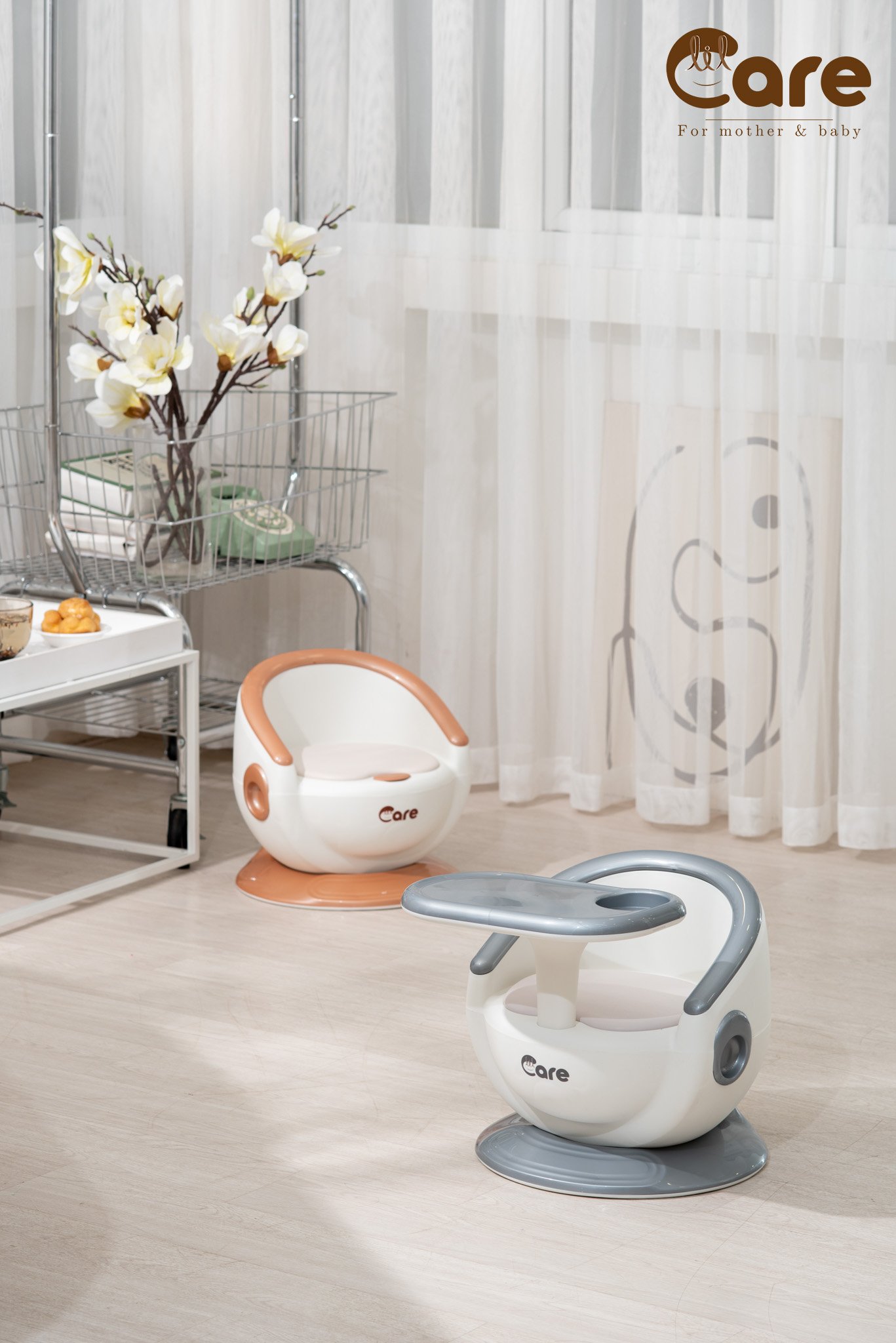 Ghế ngồi ăn dặm đa năng LILcare kích thước 34x36cm, không cần dây an toàn để giữ chặt bé, dành cho bé từ 1 đến 8 tuổi