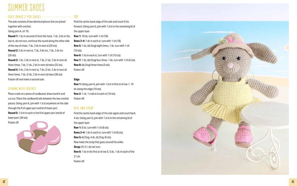 Sách - Amigurumi Family Adventures - 4 Cute Rabbits to Crochet,  by Josefine Bjorn Knudsen (UK edition, Trade Paperback)