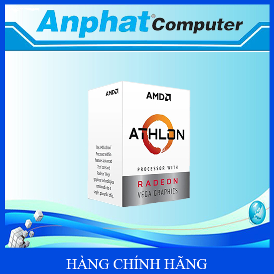 Bộ Vi Xử Lý CPU AMD Ryzen ATHLON 3000G - Hàng Chính Hãng