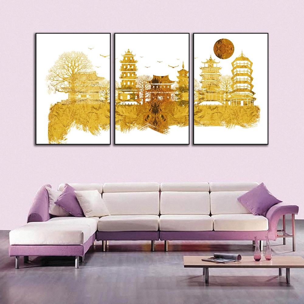 Tranh treo tường cổ điển khung A4 sang trọng