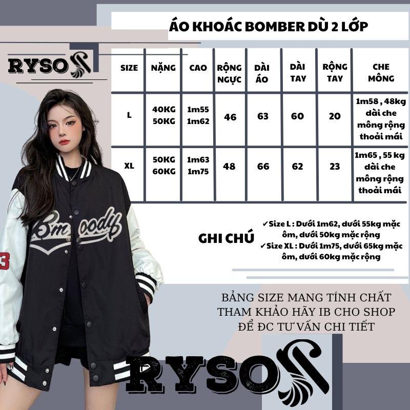 Áo khoác bomber unisex phong cách Hàn Quốc chất dù 2 lớp dày dặn tảng nhiệt mặc cặp nam nữ