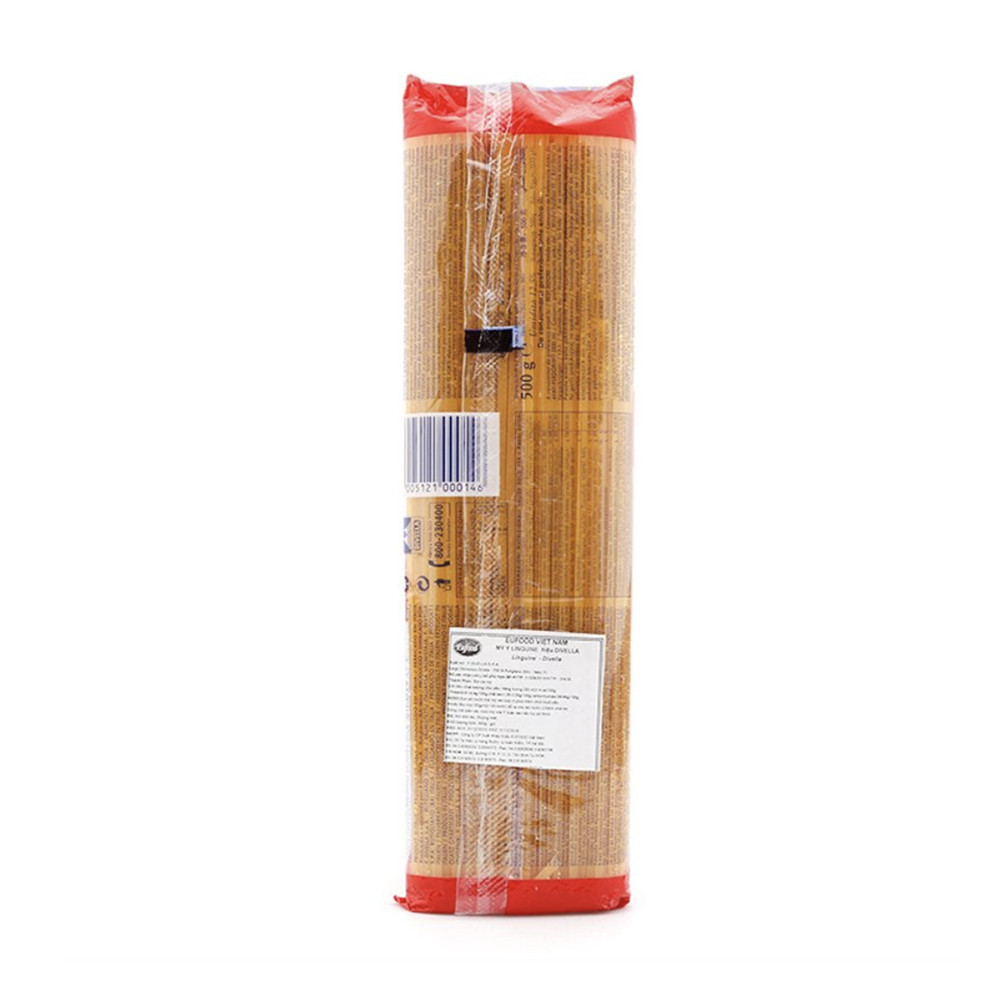 Mì sợi dẹt Divella Linguine số 14 – gói 500g