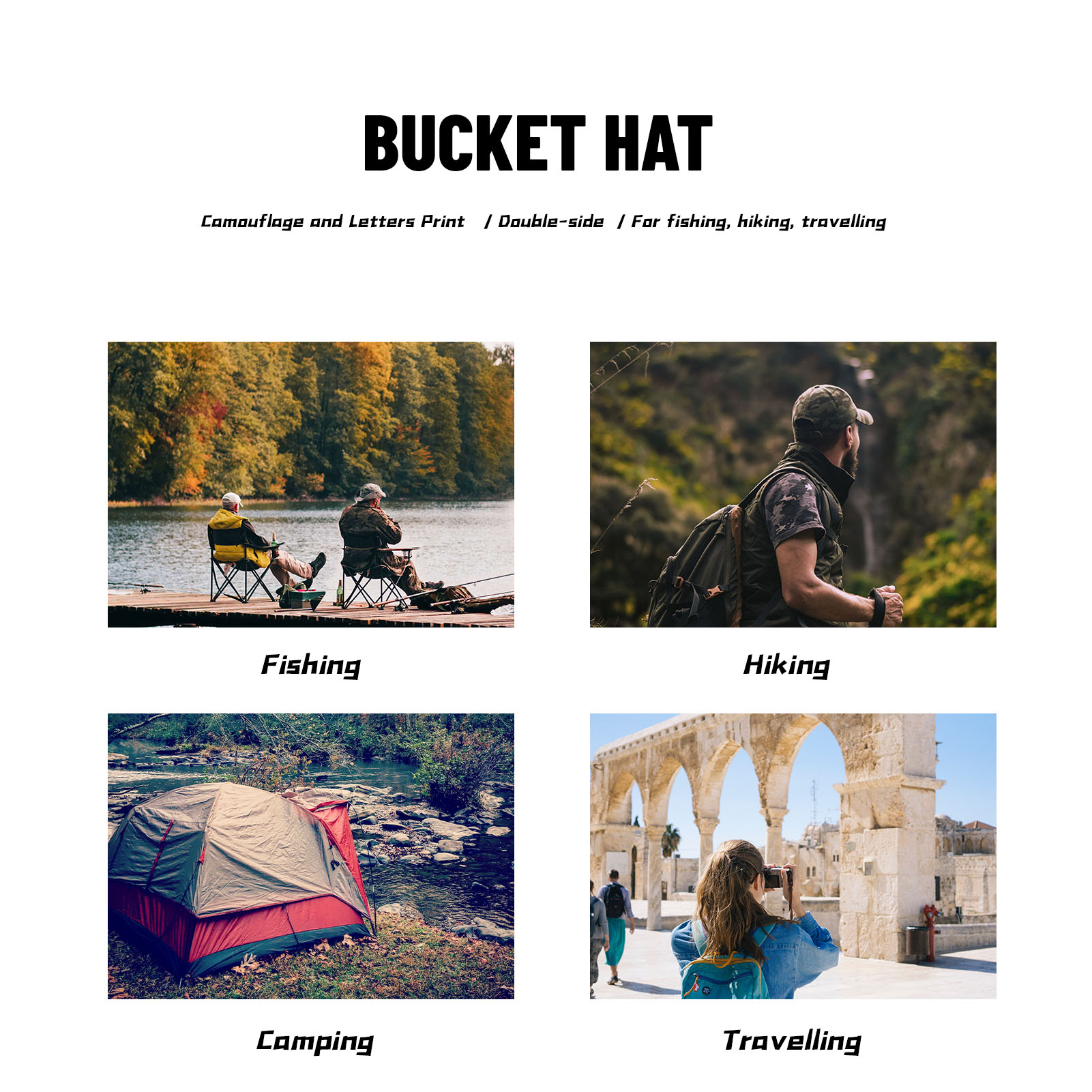 Muũ vành chống nắng cho các hoạt động câu cá ngoài trời