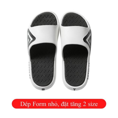 Dép quai ngang đúc phối họa tiết tam giác LuxWear siêu mềm, êm DQN01