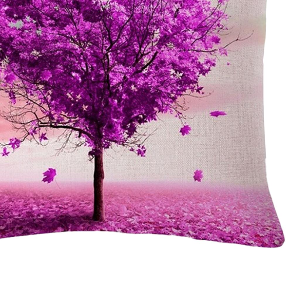 Tree Vintage Cushion Decor Pillow Case