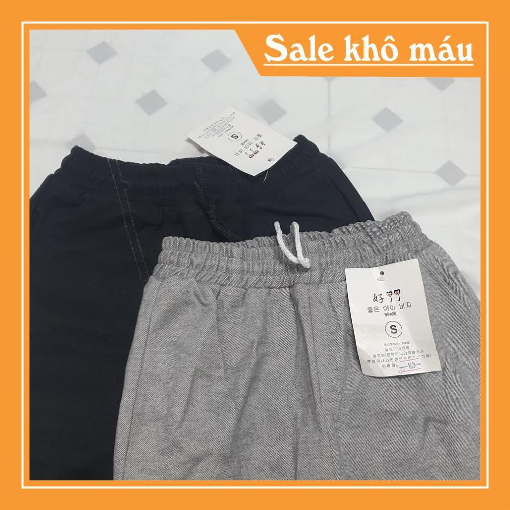 Quần Baggy Dạ Hàn , quần dài bo gấu M1