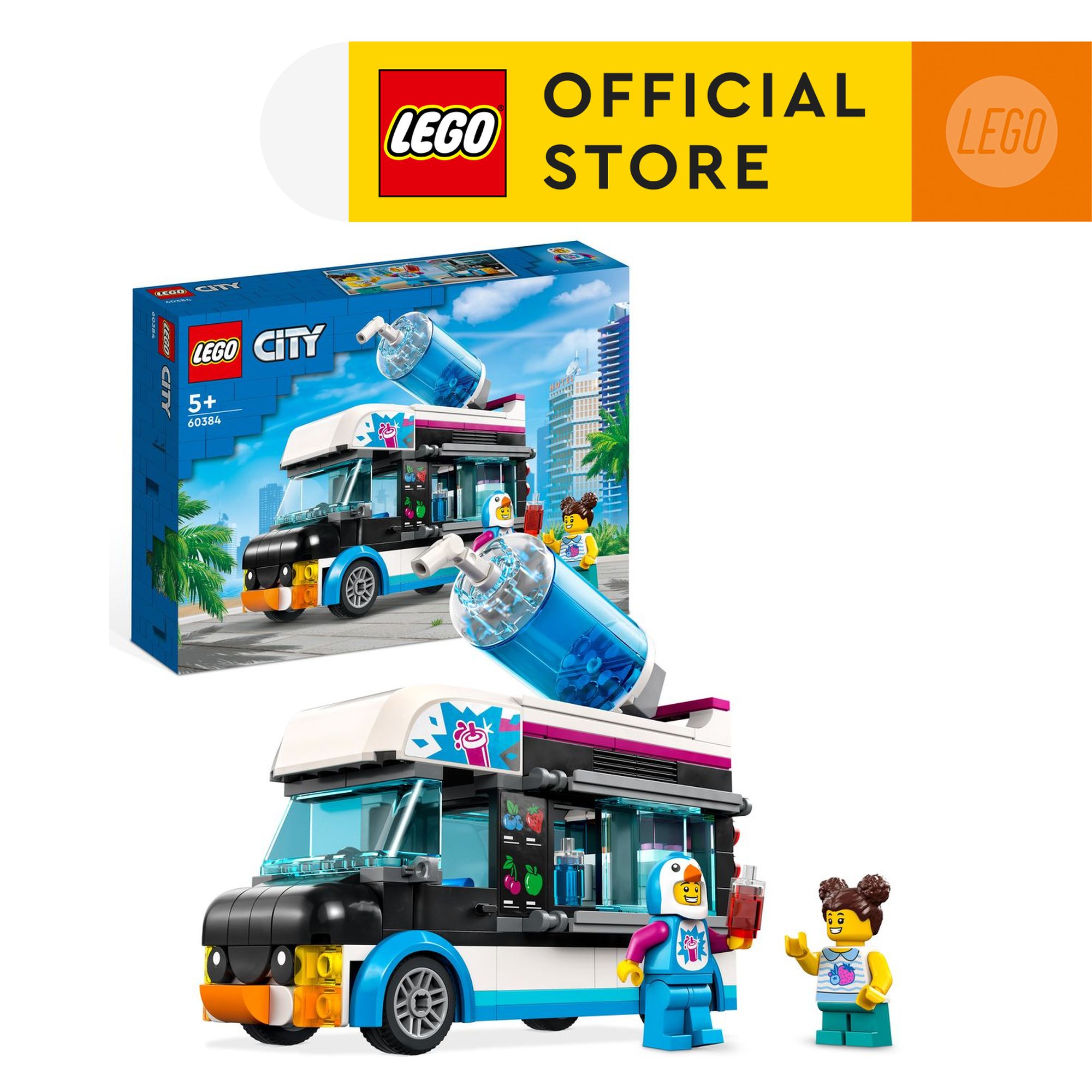 LEGO City 60384 Xe Kem Tuyết Của Penguin (194 Chi Tiết)