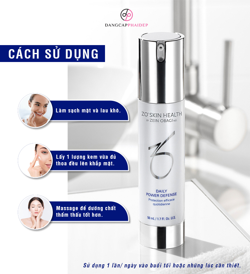 Kem phục hồi da Zo Skin Health DAILY POWER DEFENSE 50ml