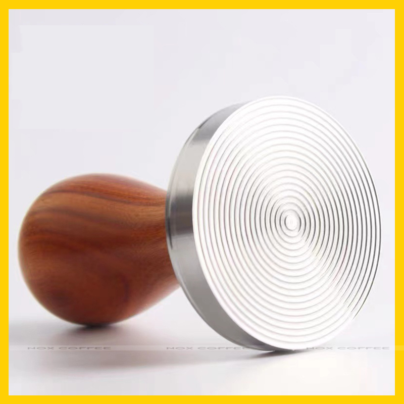 Tamper 58.5 mm | Tay nén cà phê máy Espresso đáy nén 58.5mm