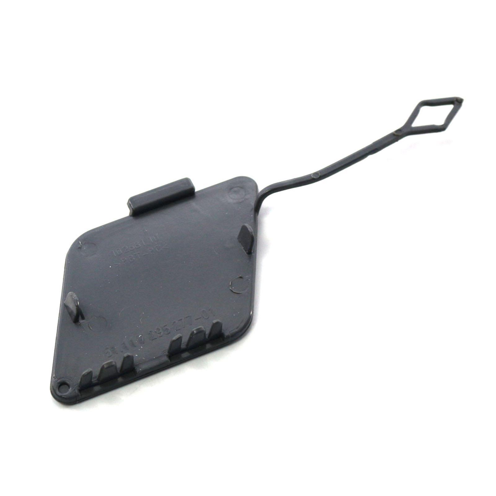 Car Front Bumper Tow Hook Eye Cover Caps, 51117335048, 7335048 Fit for BMW F01 F02 740 750 2013-2015 Bumper Tow Hook Cover Exterior Parts