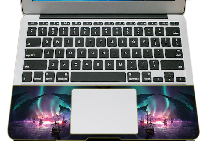 Miếng Dán Trang Trí Mặt Ngoài + Lót Tay Laptop Thiên Nhiên LTTN - 173