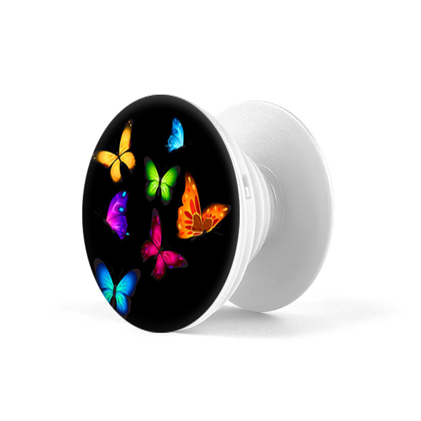 Gía đỡ điện thoại đa năng, tiện lợi - Popsockets - In hình BUTTERFLY 05 - Hàng Chính Hãng