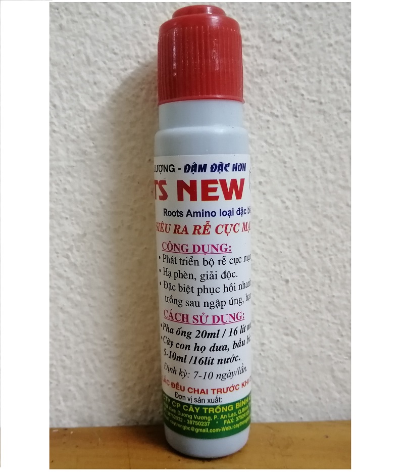 3 Lọ Phân Bón Vi Lượng ROOST NEW Siêu Rễ Cực Mạnh, Đặc Biệt Phục Hồi Nhanh Cây Trồng Sau Ngập Úng Và Hạn Hán, Thể Tích 20ml