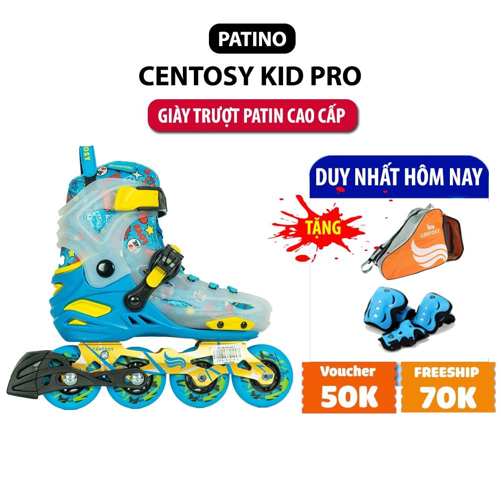 Giày patin trẻ em Centosy Kid Pro, có chức năng khóa bánh