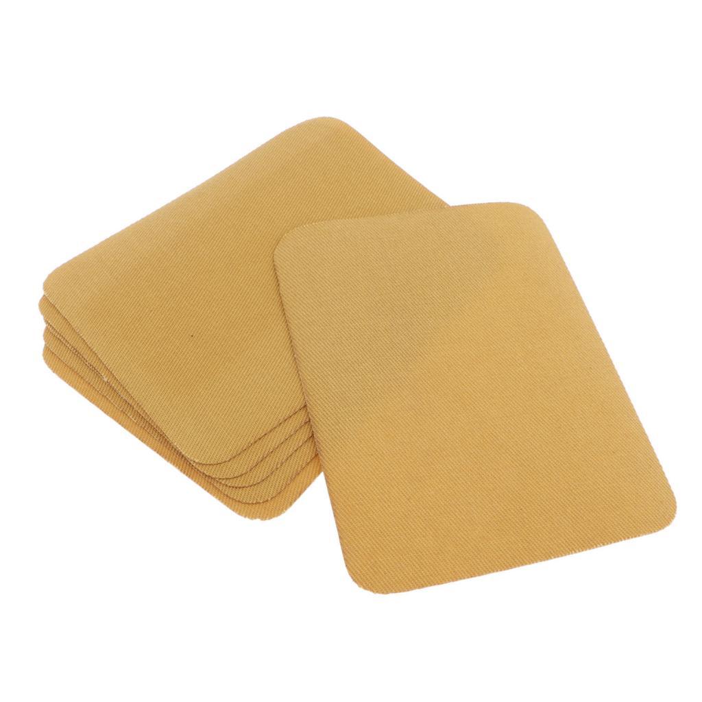 6 Cái Sắt Trên Jean Bản Vá Lỗi Sửa Chữa Quần Jean Cho áo Khoác Quần áo