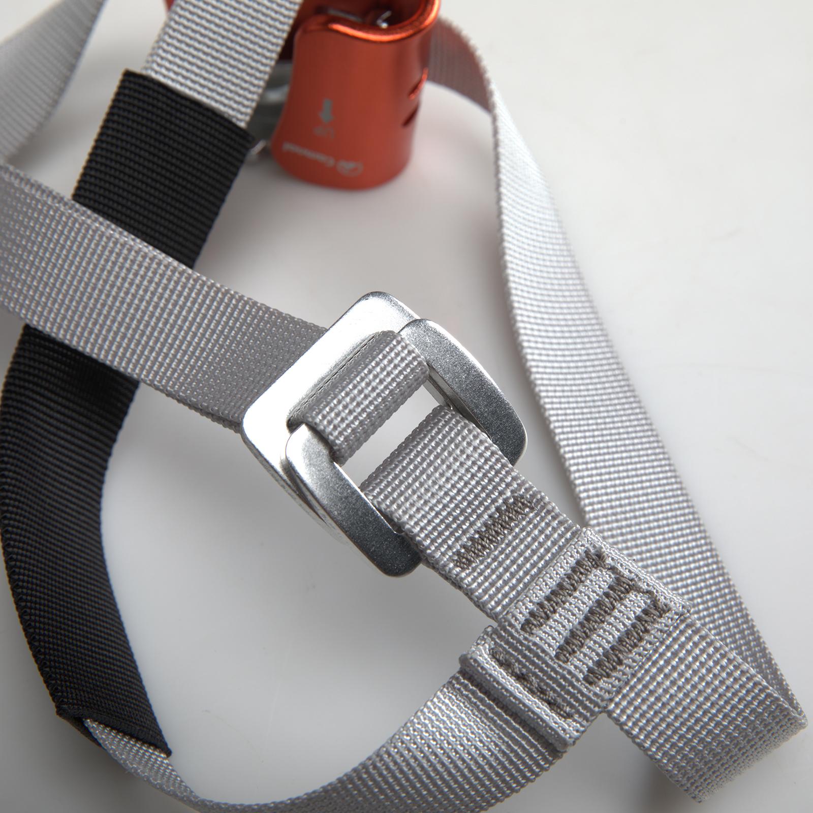 Outdoor Foot Ascender Left Right Foot Riser Rock Climbing Ascender Gear for 8-13mm Vertical Rope Tree Climbing Carving Outdoor Sports