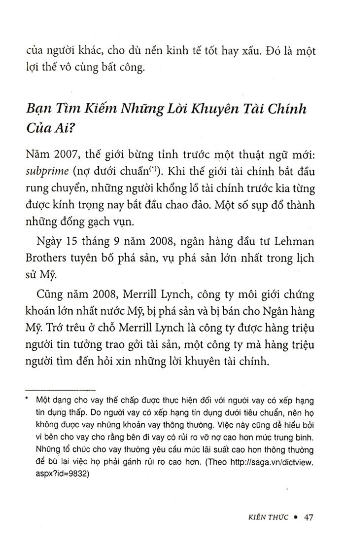 Lợi Thế Bất Công - Sức Mạnh Của Giáo Dục Tài Chính - Trẻ