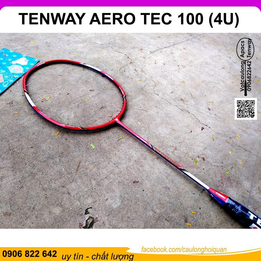 Vợt cầu lông Tenway Aero Tec 100 | Vợt nặng đầu chuyên thông, thân dẻo phù hợp đánh phong trào