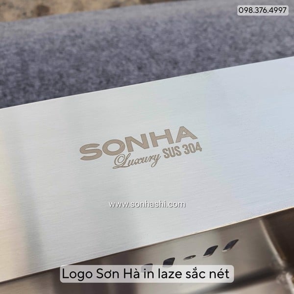 Chậu rửa Sơn Hà Luxury 1 hố HM.X.1C.60.2.3