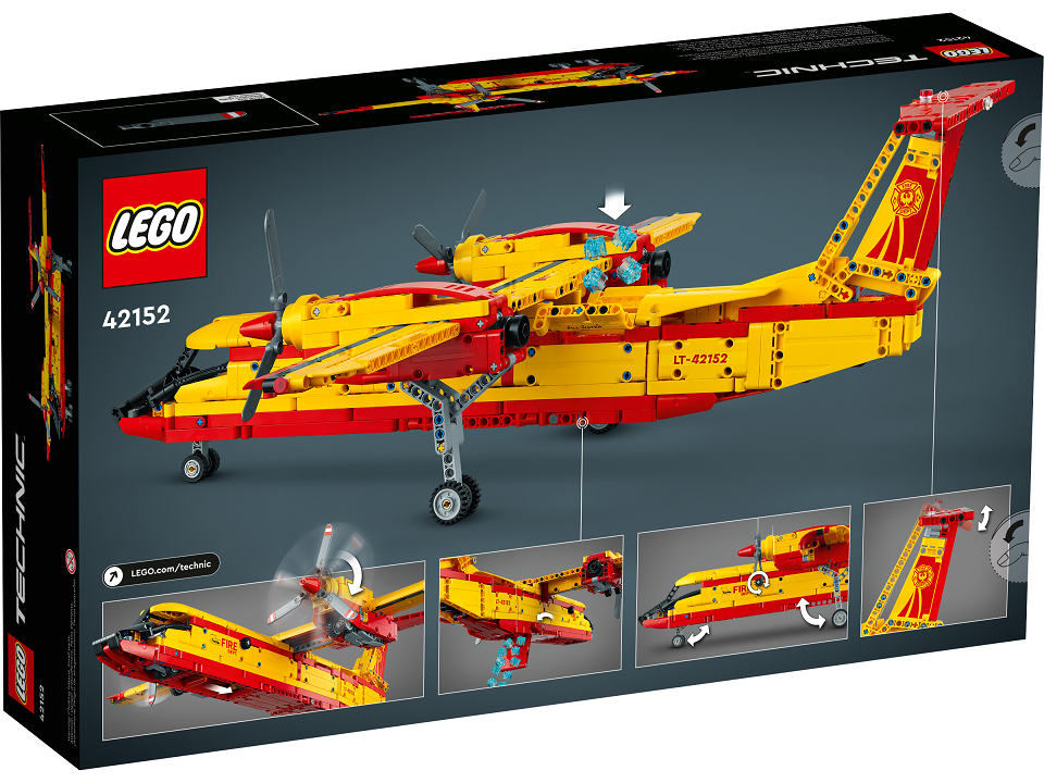 LEGO TECHNIC - 42152 Máy Bay Lính Cứu Hỏa