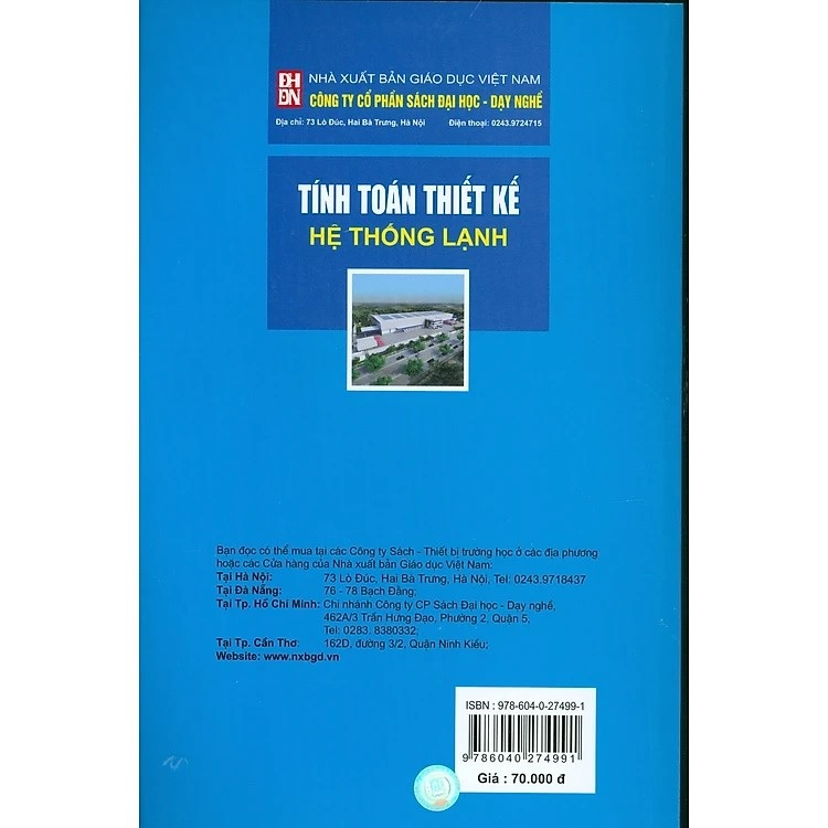 Sách - Tính Toán Thiết Kế Hệ Thống Lạnh (DN)