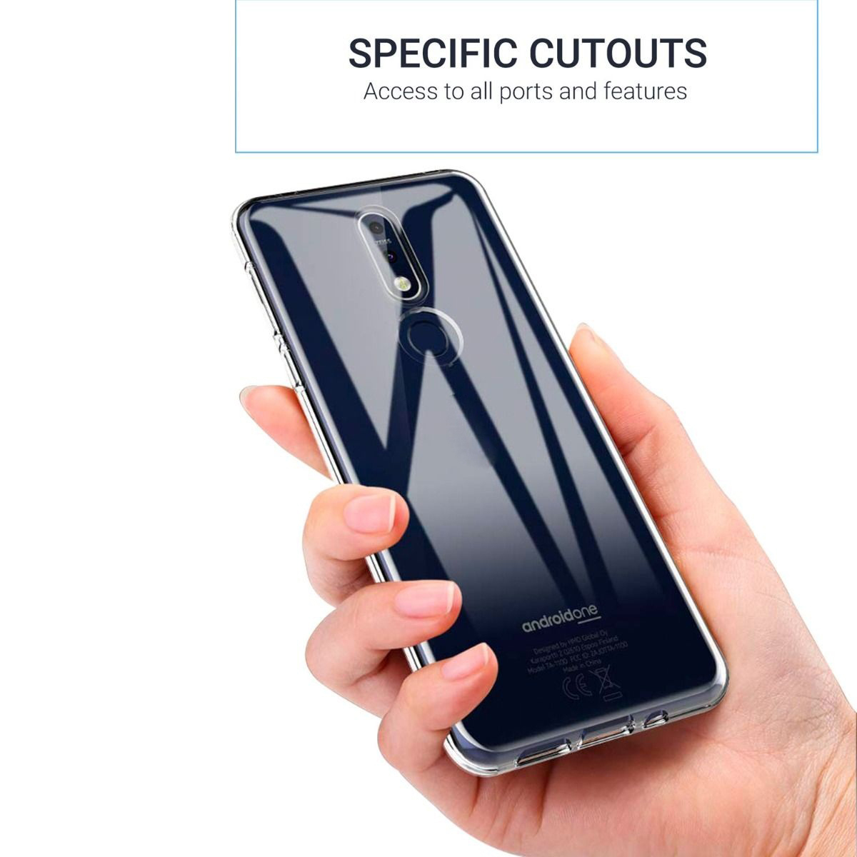 Ốp lưng silicon dẻo cho Nokia 8.1 Plus hiệu Ultra Thin trong suốt mỏng 0.6mm độ trong tuyệt đối chống trầy xước - Hàng nhập khẩu