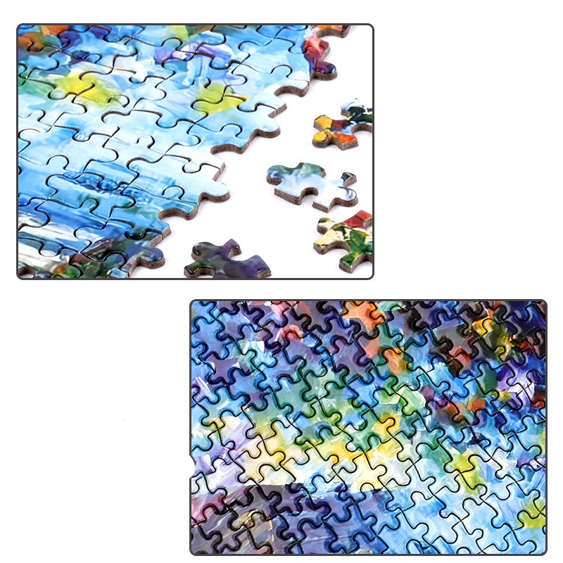 Bộ Tranh Ghép Xếp Hình 1000 Pcs Jigsaw Puzzle Amalfi Coast Rome Thú Vị Cao Cấp