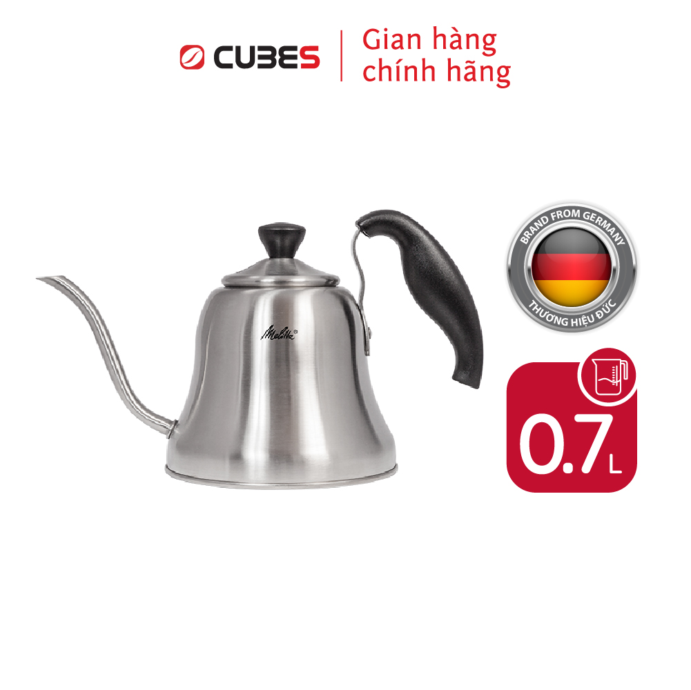 Ấm pour cà phê Melitta 0.7L- Nhập khẩu chính hãng 100% từ thương hiệu Melitta, Đức