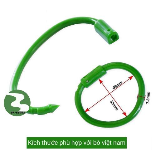 Kìm bấm mũi bò Pakistan Vòng nhựa có chốt 5.5cm