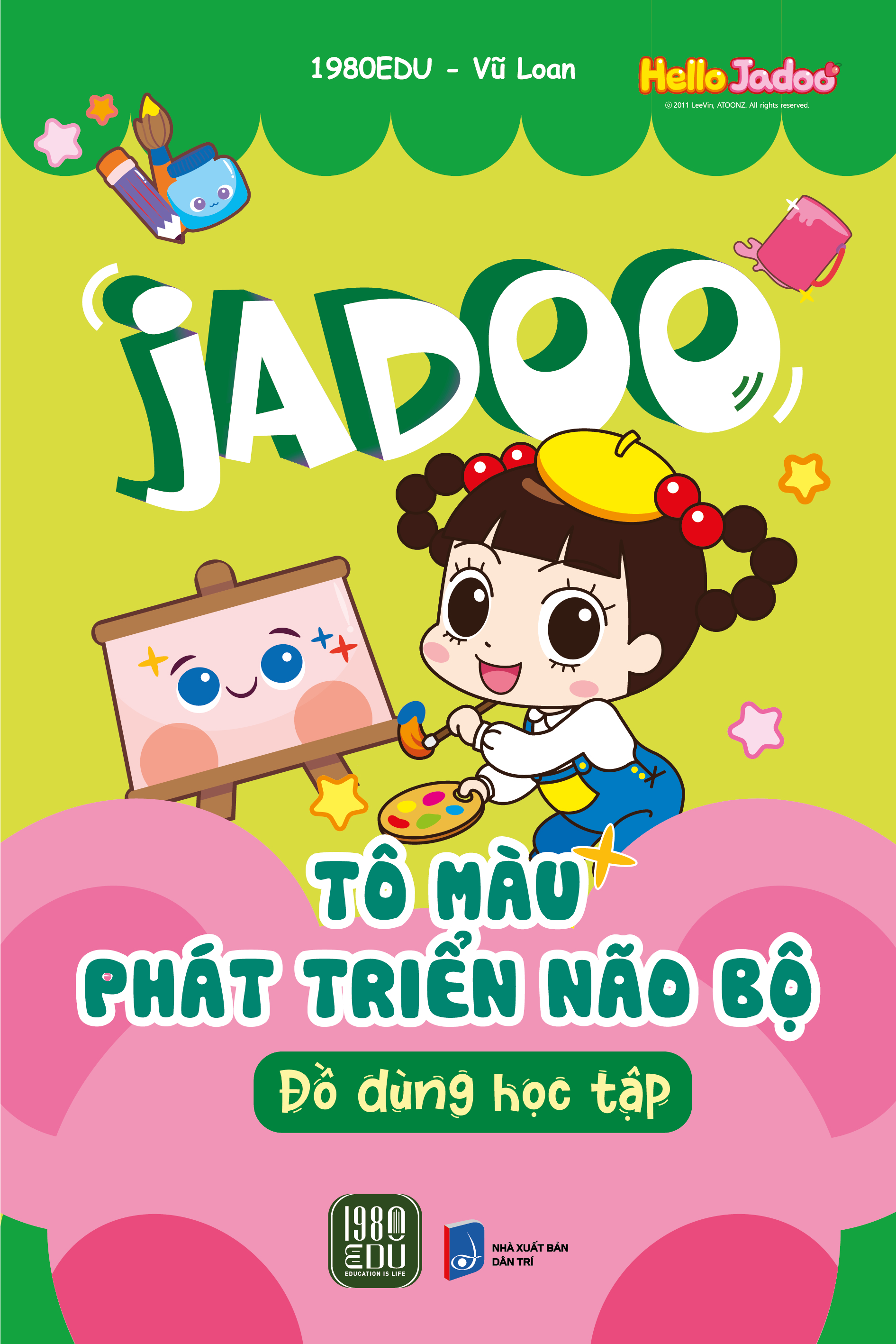 Sách JADOO Tô Màu Và Phát Triển Não Bộ
