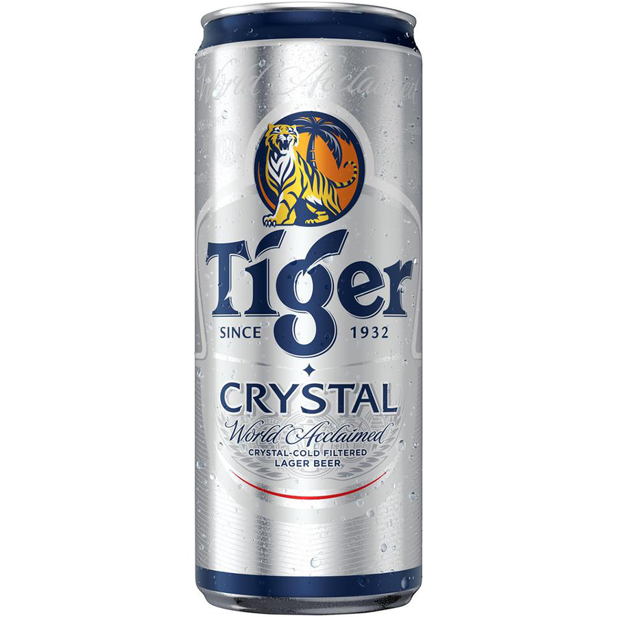 Thùng 24 lon Tiger Crystal lon cao (330ml/lon)