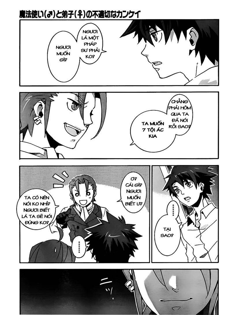 mahoutsukai () to deshi () no futekisetsu na kankei chapter 8 34