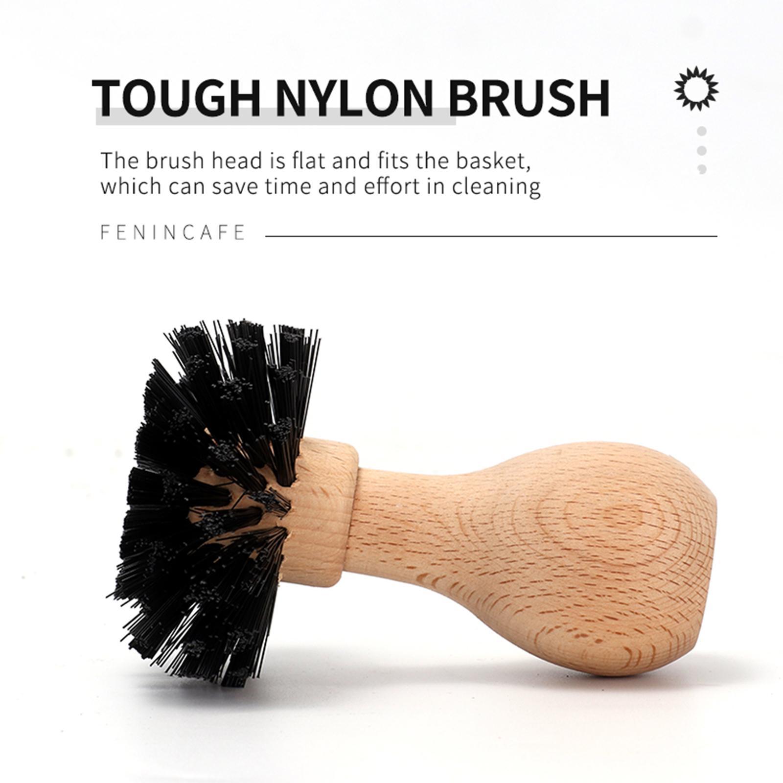 Coffee Tamper Cleaning Brush Coffee Grinder Cleaning for 51mm 53mm Basket