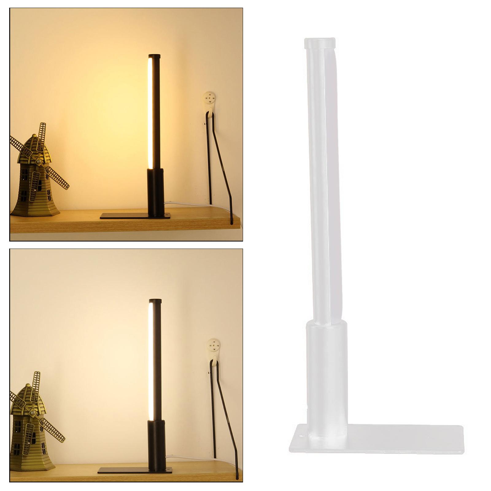 LED Desk Lamp Studying Bedside Night Lamps for Bedroom Dorm 3W Black