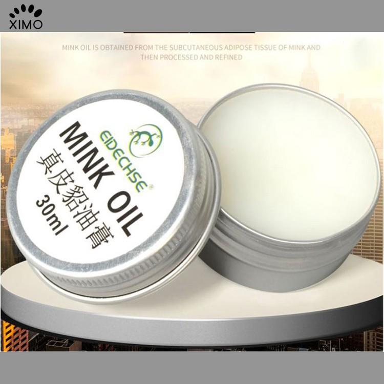 Mỡ chồn bảo dưỡng, chăm sóc và làm bóng cho đồ da, giày da, túi xách da, áo da Mink Oil Eidechse XDG67