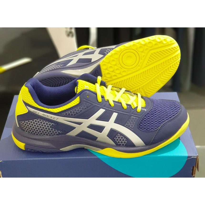 Asics Rocket 8, chuyên bóng chuyền, cầu lông, bóng bàn. Hàng chính hãng.