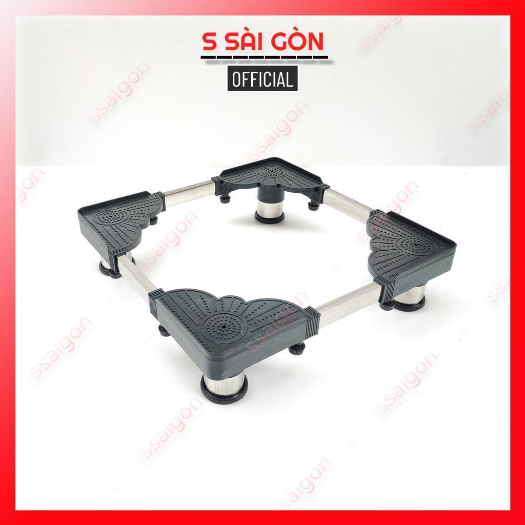 Chân đế máy giặt mini và máy lọc nước trụ Inox cao cấp