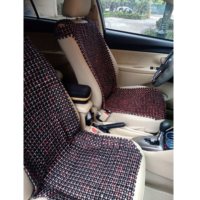 Đệm ghế hạt gỗ cẩm lai - Kích thước 105 x 45cm