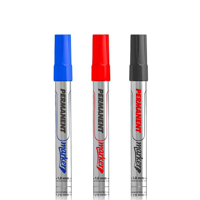 [BÁN LẺ] Bút lông dầu Thiên Long Bizner BIZ-PM01 đầu bút 1mm - Mực xanh