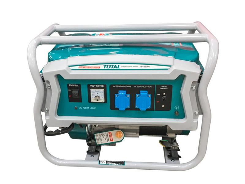 MÁY PHÁT ĐIỆN DÙNG XĂNG BH 12 THÁNG TOTAL TP135006 - HÀNG CHÍNH HÃNG
