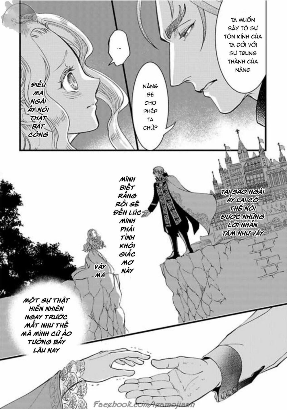 mối tình lệch tuổi của chàng kị sĩ và nàng tiểu thư quý tộc chapter 3 23