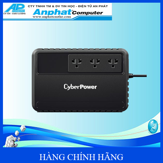 Bộ lưu điện UPS Cyber Power BU600E 600VA/360W - Hàng Chính Hãng