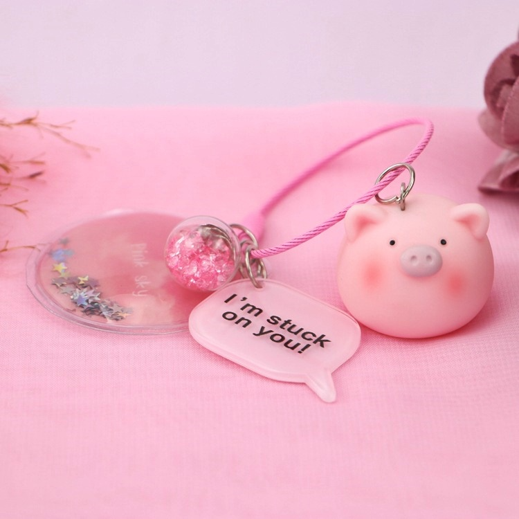 Móc Khóa Animals Cute Vòng Khóa Kim Tuyến - Art House